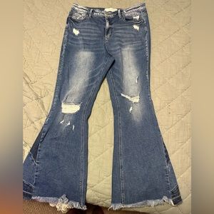 Bell bottom jeans